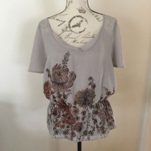 Lauren Conrad Peplum Top